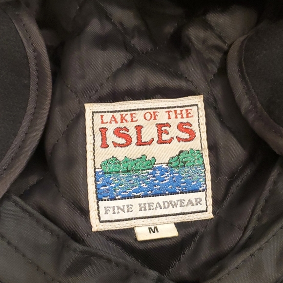 Lake of the Isles Wool Driving Cap With Ear Flaps - Picture 2 of 4